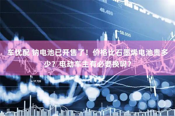 车优配 钠电池已开售了！价格比石墨烯电池贵多少？电动车主有必要换吗？