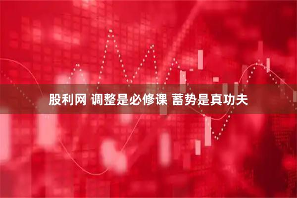 股利网 调整是必修课 蓄势是真功夫